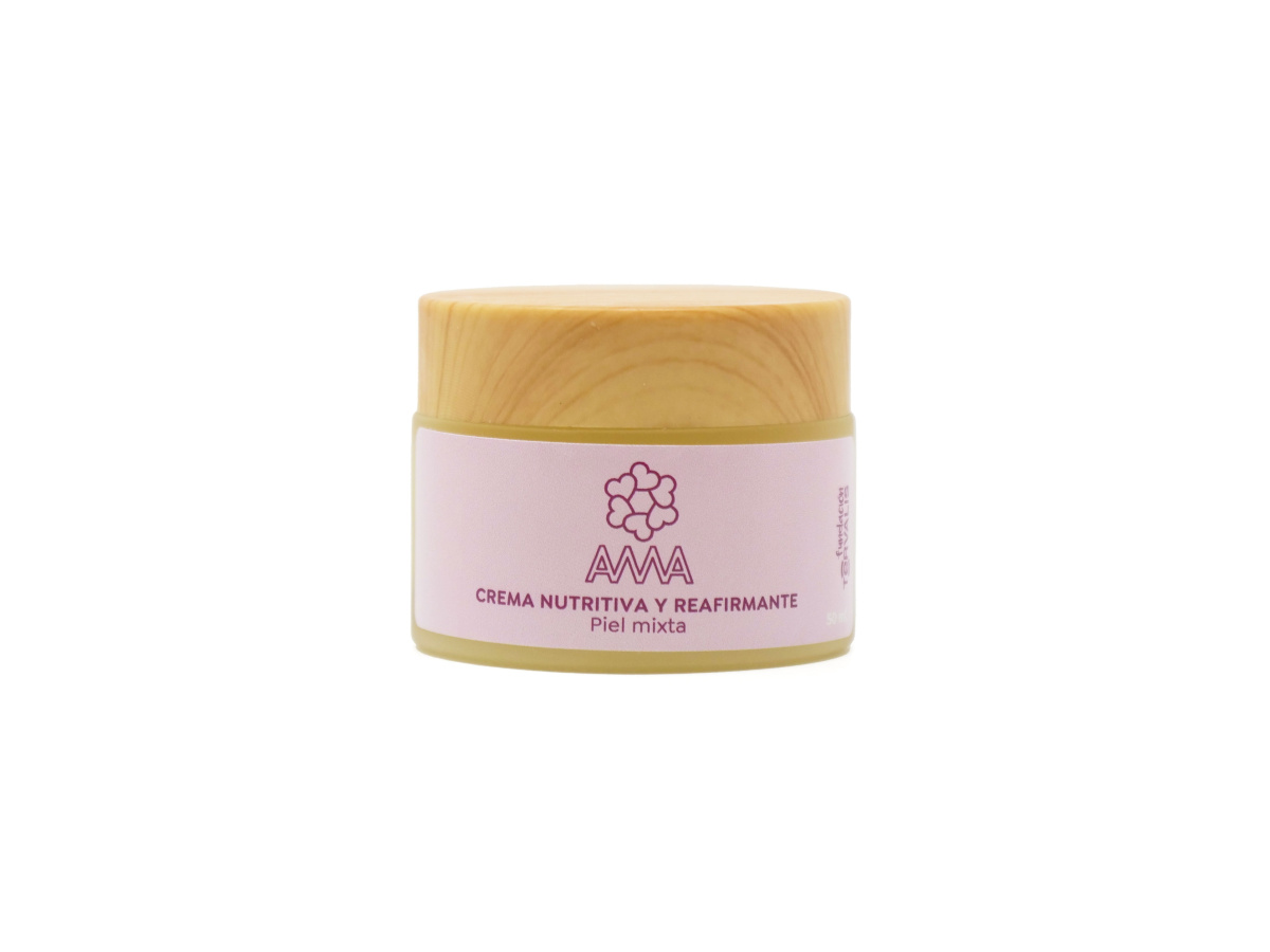 Crema facial nutritiva y reafirmante